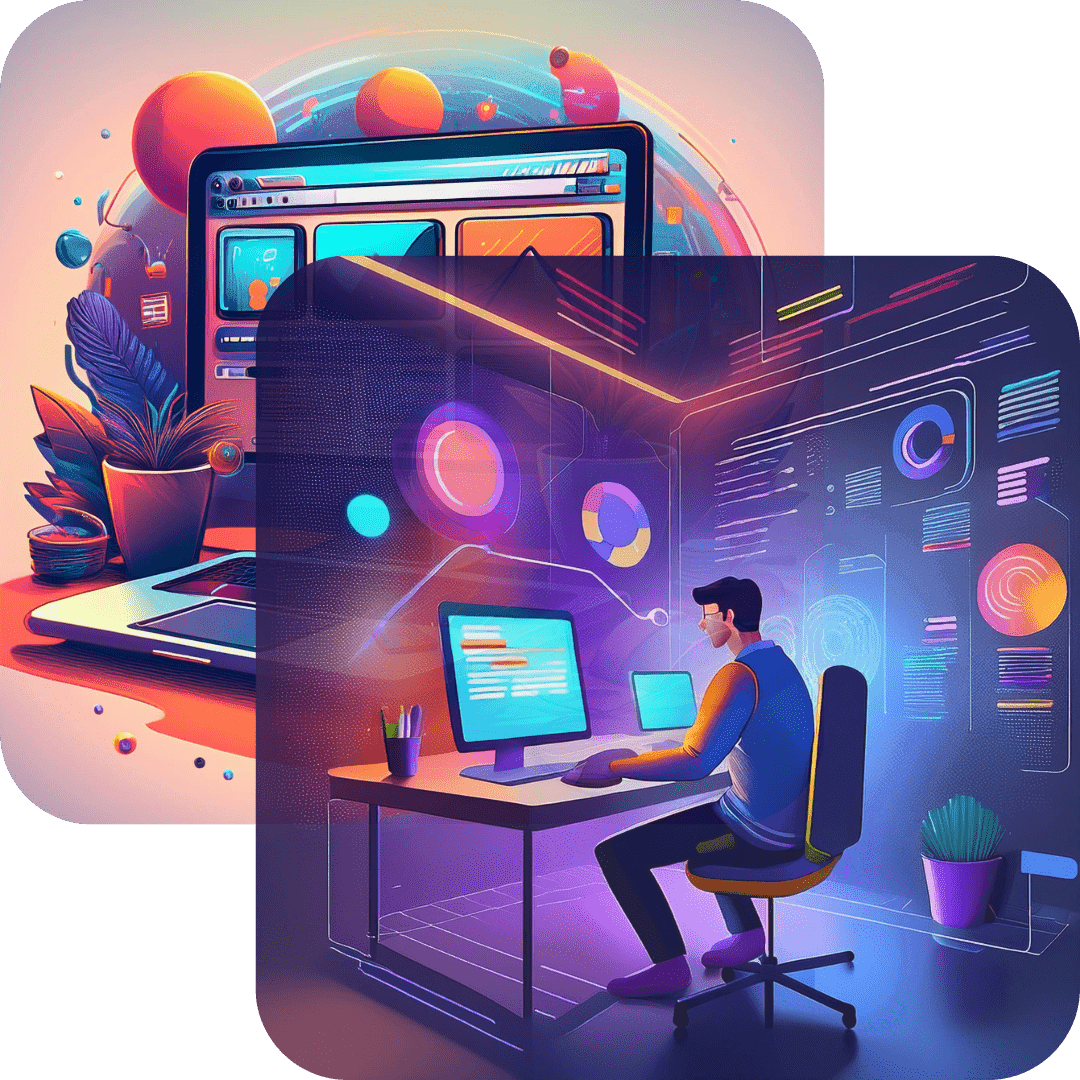 web maintenance illustration